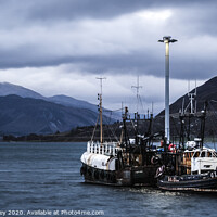 Buy canvas prints of Ullapool Fishing Boats by Alexander Jeffrey