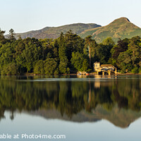 Buy canvas prints of Derwentwater Mountain Panoramic by Alexander Jeffrey
