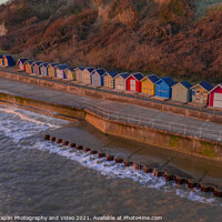 Buy canvas prints of Colourful Beach Huts by Graeme Taplin Landscape Photography