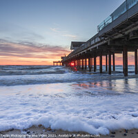 Buy canvas prints of Southwold pier at sunrise Suffolk coast by Graeme Taplin Landscape Photography