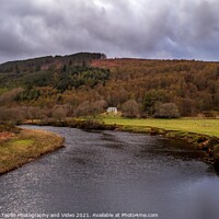 Buy canvas prints of River Glass, Strathglass in the Scottish highlands by Graeme Taplin Landscape Photography