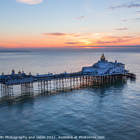 Buy canvas prints of Eastbourne Pier sunrise by Graeme Taplin Landscape Photography