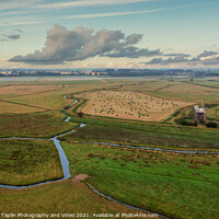 Buy canvas prints of Halvergate marshland Norfolk by Graeme Taplin Landscape Photography