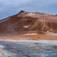 Buy canvas prints of Myvatan Mud Pools Iceland by Graeme Taplin Landscape Photography