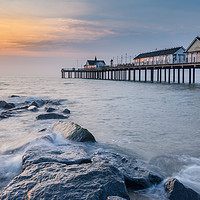 Buy canvas prints of Southwold Pier in the morning light by Graeme Taplin Landscape Photography