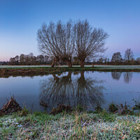 Buy canvas prints of Three Kings River Stour by Graeme Taplin Landscape Photography