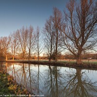 Buy canvas prints of River Stour in early morning light by Graeme Taplin Landscape Photography