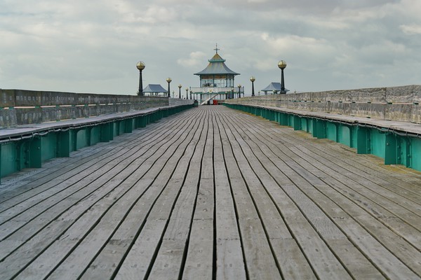 Clevedon Pier Picture Board by John Iddles