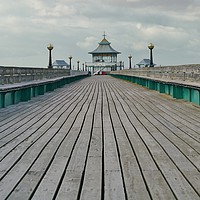 Buy canvas prints of Clevedon Pier by John Iddles