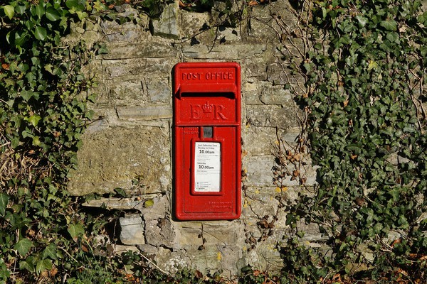 Village post box                                Picture Board by John Iddles