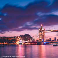 Buy canvas prints of Twilight at Tower Bridge by Milton Cogheil