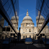 Buy canvas prints of St Paul's Cathedral - Reflections by Milton Cogheil