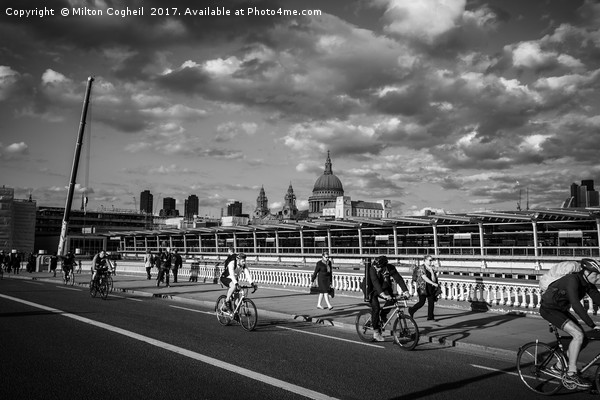 On Yer Bike Picture Board by Milton Cogheil