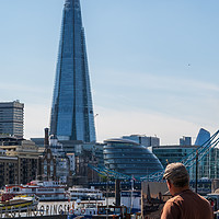 Buy canvas prints of Painting the Shard by Milton Cogheil
