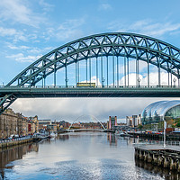Buy canvas prints of The Tyne by Milton Cogheil
