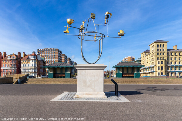 Hove Plinth, Brighton Picture Board by Milton Cogheil