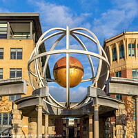 Buy canvas prints of The Swirle Pavillion sculpture by Raf Fulchar by Milton Cogheil