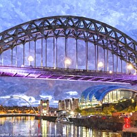 Buy canvas prints of Tyne Bridge by Milton Cogheil