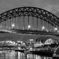 Buy canvas prints of Tyne Bridge and the River Tyne by Milton Cogheil