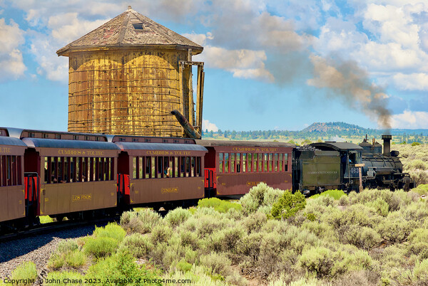 Cumbres & Toltec Scenic Railroad, Colorado and New Mexico Picture Board by John Chase