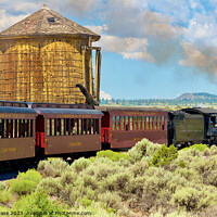 Buy canvas prints of Cumbres & Toltec Scenic Railroad, Colorado and New Mexico by John Chase