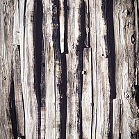 Buy canvas prints of Old Weathered Wood by John Chase
