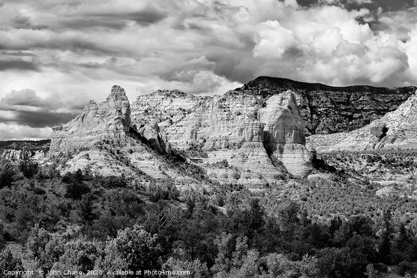Sedona #6 Picture Board by John Chase