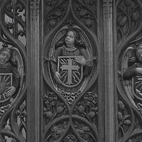 Buy canvas prints of church carvings by nathan thompson