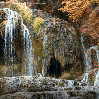 Buy canvas prints of Krushuna falls, Bulgaria. by Steve Whitham