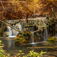Buy canvas prints of Krushuna waterfall, Bulgaria. by Steve Whitham
