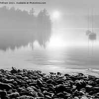 Buy canvas prints of Daybreak by the lake. by Steve Whitham