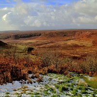 Buy canvas prints of Hole of Horcum North Yorkshire by Tom Curtis