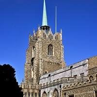 Buy canvas prints of Chelmsford Cathedral Essex by Tom Curtis