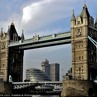 Buy canvas prints of Tower Bridge London by Tom Curtis