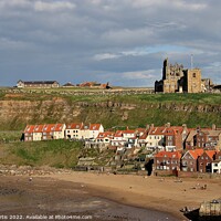 Buy canvas prints of Whitby Coastline North Yorkshire by Tom Curtis