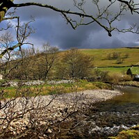 Buy canvas prints of The Dales at Kettlewell by Tom Curtis