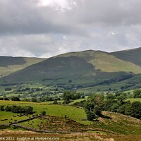 Buy canvas prints of Crook Howgill Fells by Tom Curtis