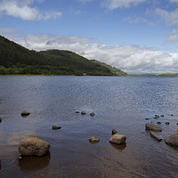Buy canvas prints of Bassenthwaite Lake - The Lake District by Jon Wood