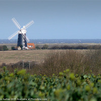 Buy canvas prints of "The Mill" Burnham Overy North Norfolk by john hartley