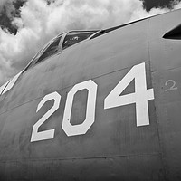 Buy canvas prints of Closeup P2 Neptune aircraft number by Ashley Redding