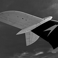 Buy canvas prints of BOAC VC10 aircraft tail by Ashley Redding