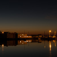 Buy canvas prints of Blandford Wharf  by Roxane Bay