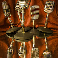 Buy canvas prints of Island of Microphones by Roxane Bay