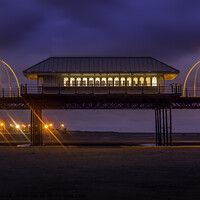 Buy canvas prints of Southport Pier by Dave Jackson
