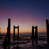 Buy canvas prints of Derelict Jetty by Phil Wingfield