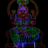 Buy canvas prints of LED Shiva 2 by Phil Wingfield