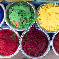 Buy canvas prints of Holi Powder 2 by Phil Wingfield