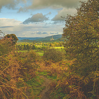 Buy canvas prints of The Hope Valley in Autumn by James Hare