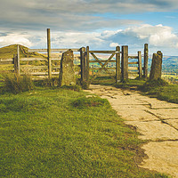 Buy canvas prints of Mam Tor by James Hare