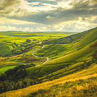 Buy canvas prints of The Hope Valley  by James Hare